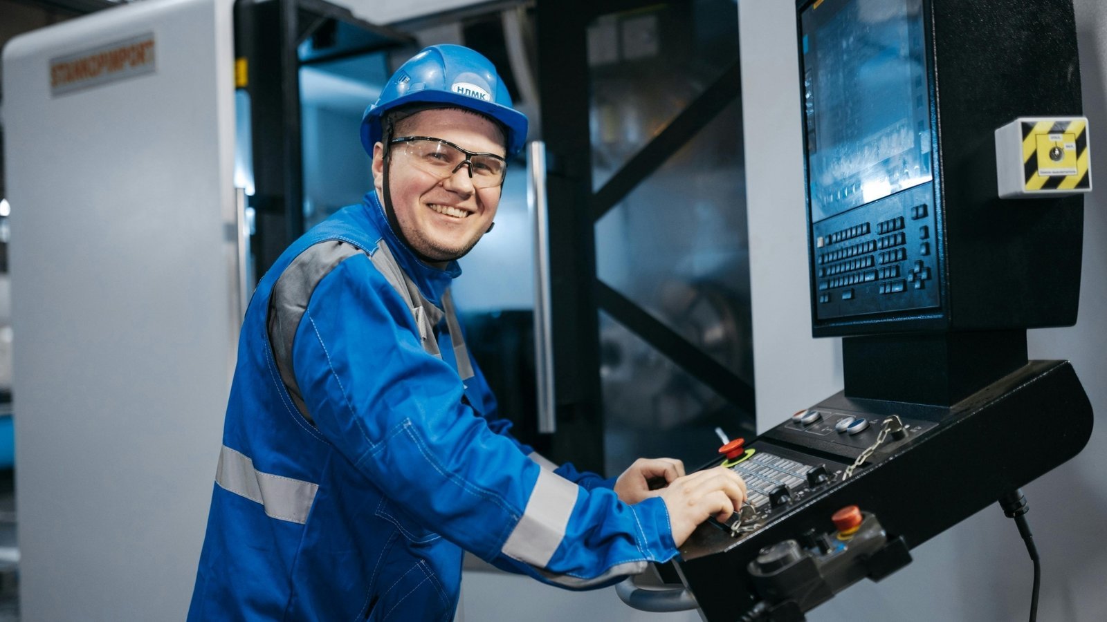 An energy operator at a control room console. Marketing operations brings the same instrumented, systems view to a long, committee led sale.